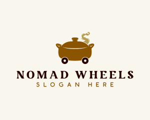 Casserole Pot Wheels logo design