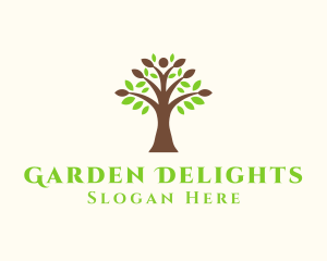 Organic Tree Wellness  logo design