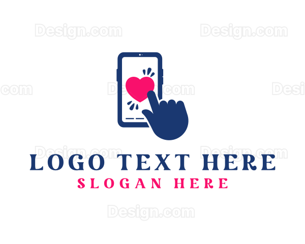 Smartphone Love Dating Logo