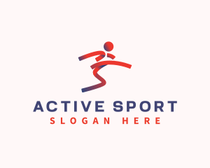 Sports Athletic Player logo design