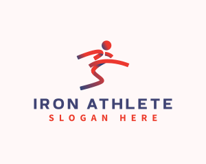 Sports Athletic Player logo design