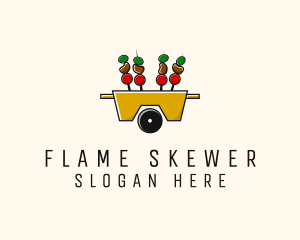 Skewers Street Food logo design