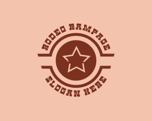 Texas Cowboy Rodeo  logo design