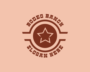 Texas Cowboy Rodeo  logo design