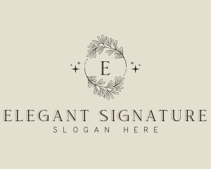 Mystical Wreath Boutique logo design