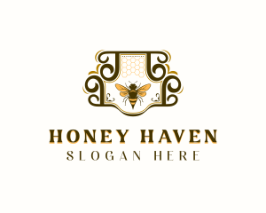 Apothecary Honey Bee logo design