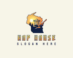 Wisconsin Mountain House logo design