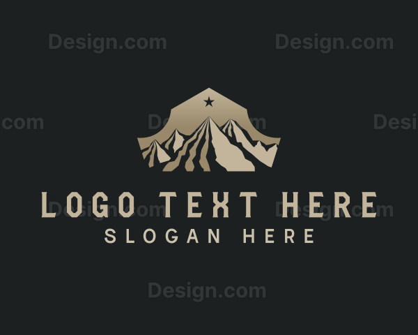 Mountain Destination Outdoor Logo