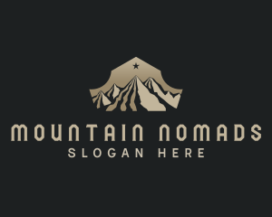 Mountain Destination Outdoor logo design