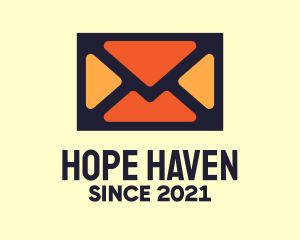 Orange Envelope Mail logo