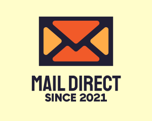 Orange Envelope Mail logo