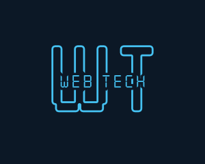 Futuristic Cyber Tech  logo design