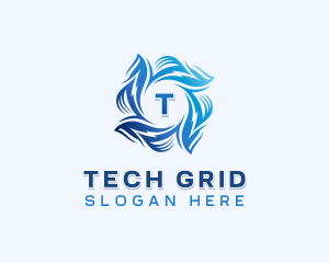 Tech Business Company logo design