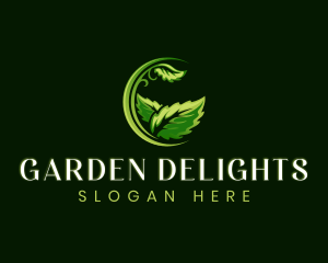 Lawn Leaf Gardening logo design