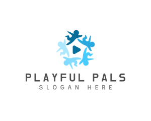 Kids Play Kindergarten logo design