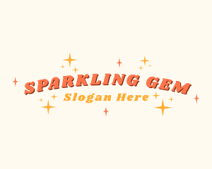 Elegant Stars Sparkles logo design