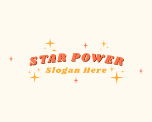 Elegant Stars Sparkles logo design