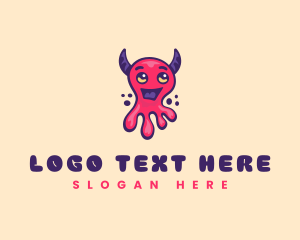 Slime Monster Creature  logo