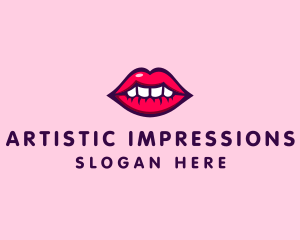 Sexy Lip Cosmetics logo design