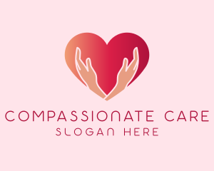 Heart Giving Charity logo design