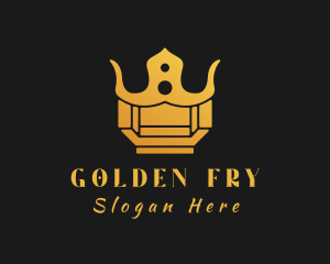 Golden Crown Jewel logo design