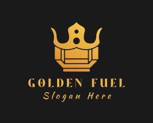 Golden Crown Jewel logo design