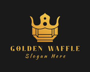 Golden Crown Jewel logo design