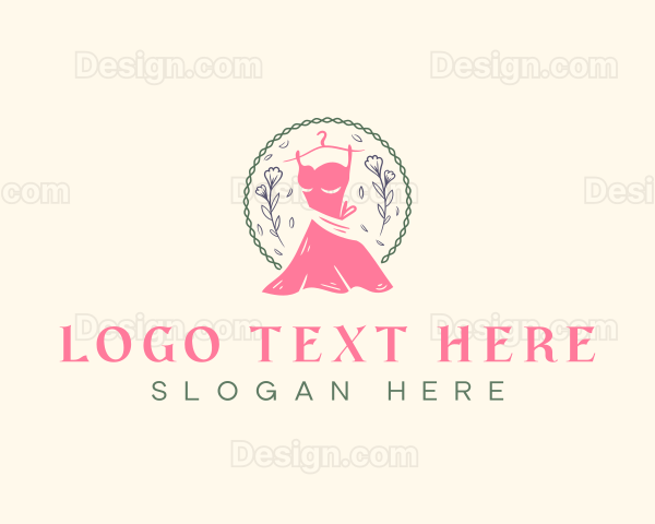 Fashion Dress Gown Logo