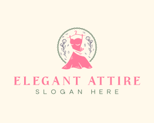 Fashion Dress Gown logo design