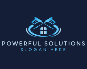 Residence Power Washing logo design