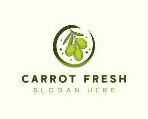 Fresh Olive Harvest logo design