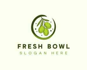 Fresh Olive Harvest logo design