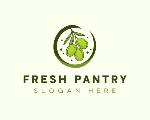 Fresh Olive Harvest logo design