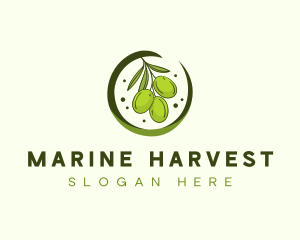 Fresh Olive Harvest logo design