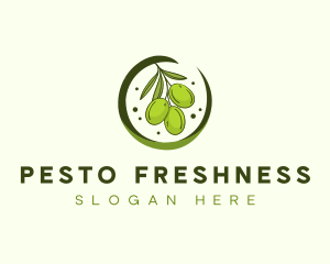 Fresh Olive Harvest logo design