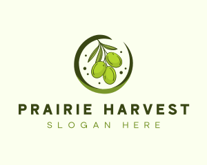 Fresh Olive Harvest logo design