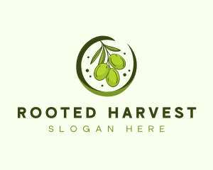 Fresh Olive Harvest logo design