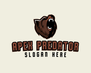 Bear Predator Team logo design