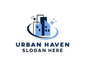 Urban City Cleaning logo design