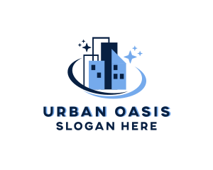 Urban City Cleaning logo design