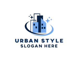 Urban City Cleaning logo design