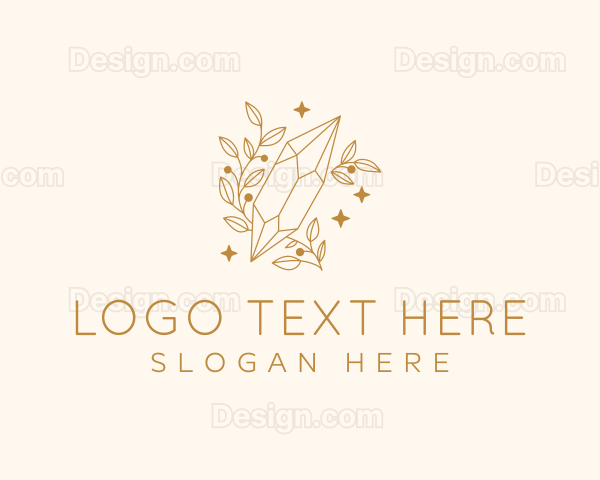 Elegant Radiant Gem Logo