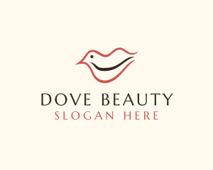 Dove Bird Lips  logo