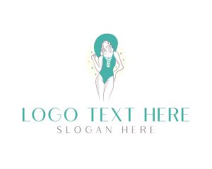 Elegant Green Swimwear  logo