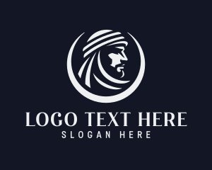 Desert Bedouin Man logo