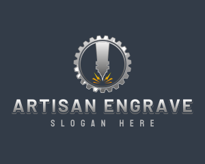 Industrial Laser Engraving logo design