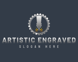 Industrial Laser Engraving logo design