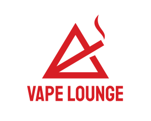 Triangle Cigarette Vape Smoke logo