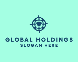 Global Digital Security logo design