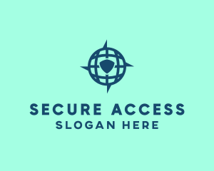 Global Digital Security logo design